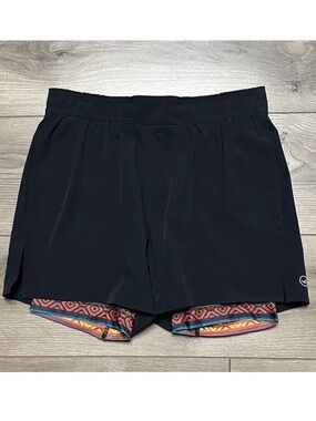 Wowie Mana 5.5” Performance Lined Training Shorts Black Mana Size Small